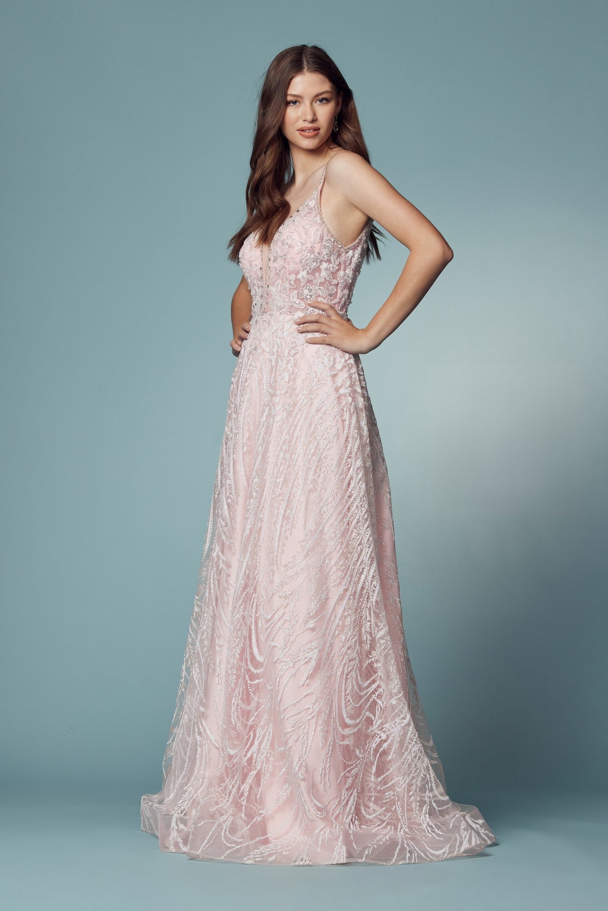 Taunia Gown- Pink