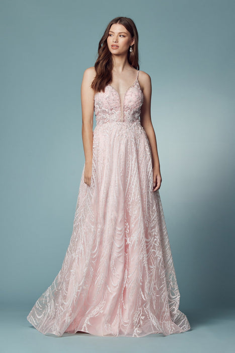 Taunia Gown- Pink