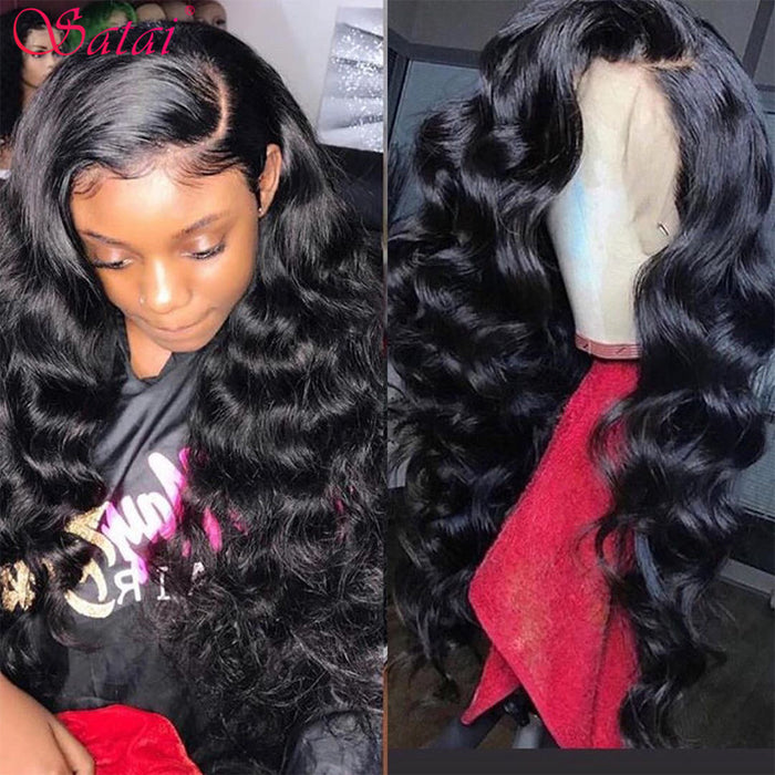 Loose wave 13x4 Lace Frontal Lace Human Hair 180%