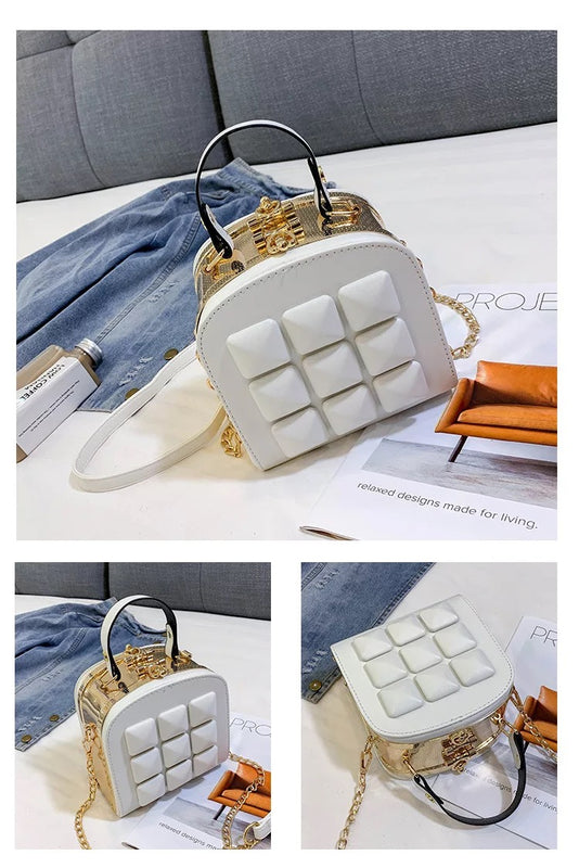 Anna Luxury bag- White