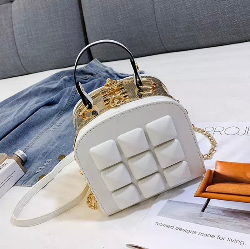 Anna Luxury bag- White