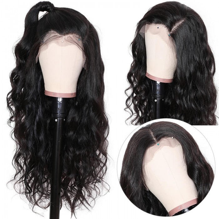 360 lace body wave Human Hair wig 150% density